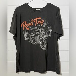 Maurices Road Trip Graphic Tee - Black and Orange